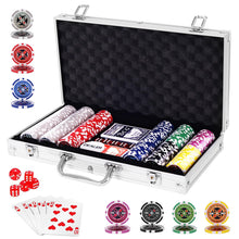 Load image into Gallery viewer, Poker Chips Set in Aluminium Case Texas Hold¡¯em Poker Set