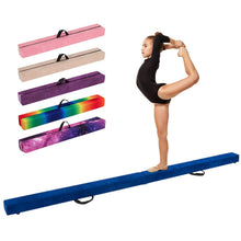 Load image into Gallery viewer, 270CM Folding Balance Beam with Solid Wood Base and Anti-slip Bottom