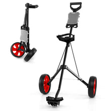 Load image into Gallery viewer, Foldable 2 Wheels Foldable Golf Cart with Scoreboard