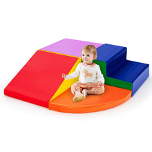 Load image into Gallery viewer, 4 Pieces Climb and Crawl Foam Play Set for Toddlers Preschoolers