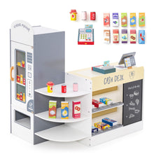 Load image into Gallery viewer, Kids Supermarket Playset with Cash Register for Children Ages 3+
