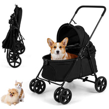 Load image into Gallery viewer, Pet Travel Buggy for Small Medium Dogs Cats