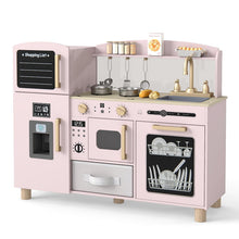 Load image into Gallery viewer, Toddler Pretend Play Kitchen with Ice Maker