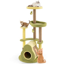 Load image into Gallery viewer, Cat Tree, Modern Cat Tower with Scratching Posts & Board