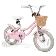Load image into Gallery viewer, Kids Bike, Children's Training Bicycle | Toddler Bike with Detachable Training Wheels, Basket