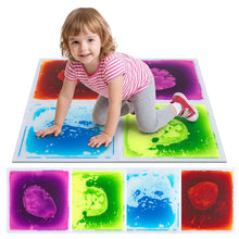Load image into Gallery viewer, 4-Pack Leakproof Colorful Sensory Mats for Children