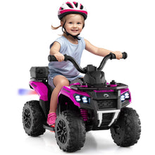 Load image into Gallery viewer, 6V Kids Electric Quad Bike with Spray Function and Storage Box