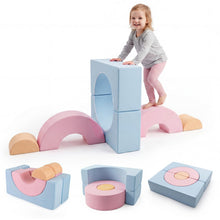 Load image into Gallery viewer, 6-Piece Soft Play Climbing Blocks, Baby Climb and Crawl Foam Play Set, Indoor Toddlers Foam