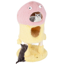 Load image into Gallery viewer, Cat Tree, 93cm Monster-Themed Cat Tower with 2 Cat Condos