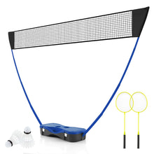 Load image into Gallery viewer, Portable Badminton Net Set