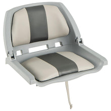 Load image into Gallery viewer, Folding Boat Seat with Waterproof Low Back