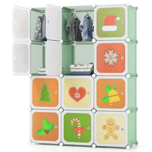 Load image into Gallery viewer, Portable Kids Wardrobe with Hanging Section
