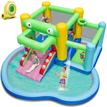 Load image into Gallery viewer, 5 in 1 Kids Bouncy Castle with 680W Blower