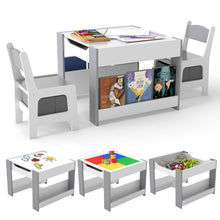 Load image into Gallery viewer, Wooden Toddler Activity Tables with Reversible Tabletop