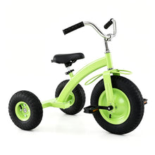 Load image into Gallery viewer, Kids Tricycle, Carbon Steel Toddler Trike with Inflatable Rubber Tires, Adjustable Handlebar & Seat