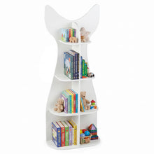 Load image into Gallery viewer, Fish-Shaped Toddler Book Toy Organizer Display Rack