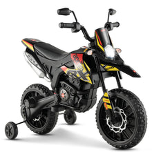 Load image into Gallery viewer, Kids Electric Motorbike, 12V Aprilia Licensed Battery Powered Ride on Motorcycle