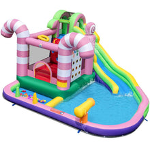 Load image into Gallery viewer, 9 in 1 Kids Bouncy Castle with Slide