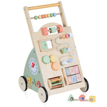 Load image into Gallery viewer, 10 in 1 Toddler Push Along Toy with Activity Center