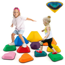 Load image into Gallery viewer, Stepping Stones for Kids, Toddler Balance Stone with Non-Slip Edge( 11 Pcs: 42 x 40 x 20cm )