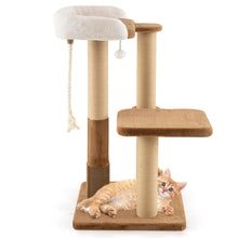 Load image into Gallery viewer, Cat Tree, 112cm Tall Multi-level Cat Tower with Scratching Posts