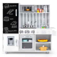 Load image into Gallery viewer, Pretend Play Kitchen for Kids with Utensils Aged 3+