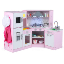 Load image into Gallery viewer, Kids Corner Kitchen Playset with Separated Washing Basin