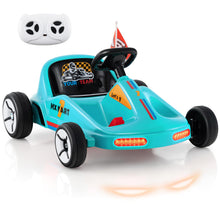 Load image into Gallery viewer, 12V Electric Go Kart, Kids Battery Powered Car with Remote Control, Music, Story, Flags