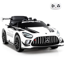 Load image into Gallery viewer, 12V Kids Powered Ride on Car Benz GT3 with Spoiler and Remote Control