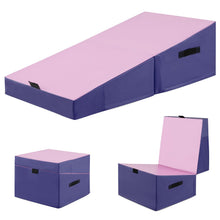 Load image into Gallery viewer, Incline Gymnastics Mat Indoor Outdoor Folding Exercise Yoga Mat
