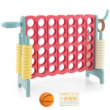 Load image into Gallery viewer, Giant Connect 4 Game, Jumbo Four in a Row with 42 Rings