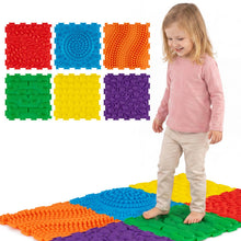 Load image into Gallery viewer, Interlocking Soft Massage Textured Play Mats with Rich Colors
