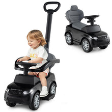 Load image into Gallery viewer, 3-in-1 Push Car for Toddlers with Removable Handle Licensed Land Rover Discovery
