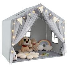 Load image into Gallery viewer, Kids Play Tent, Indoor Large Play House with Padded Mat
