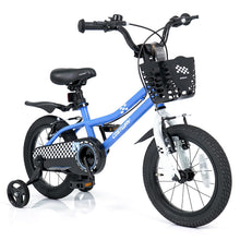 Load image into Gallery viewer, Kids Bike, Children's Training Bicycle | Toddler Bike with 2 Training Wheels, Removable Basket