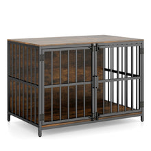 Load image into Gallery viewer, Heavy Duty Dog Kennel with Dual Lockable Double Doors