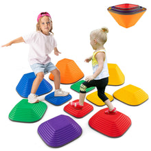 Load image into Gallery viewer, Stepping Stones for Kids, Toddler Balance Stone with Non-Slip Edge (11 Pcs: 42 x 40 x 20cm)