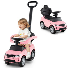 Load image into Gallery viewer, 3-in-1 Push Car for Toddlers with Removable Handle Licensed Land Rover Discovery