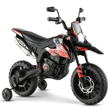 Load image into Gallery viewer, Kids Electric Motorbike, 12V Aprilia Licensed Battery Powered Ride on Motorcycle