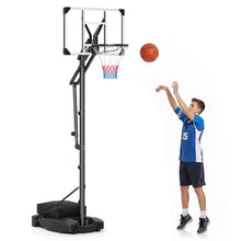 Load image into Gallery viewer, 131-263 cm Height Adjustable Basketball Goal System