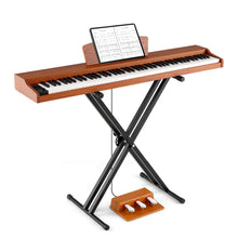 Load image into Gallery viewer, 88-Key Keyboard Piano Set Full Size Semi-weighted Digital Piano