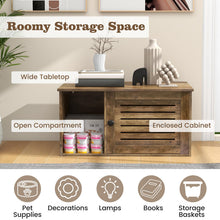 Load image into Gallery viewer, Cat Litter Box Enclosure Indoor Hidden Kitty Washroom