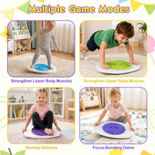 Load image into Gallery viewer, Kids Balance Board with 3 Maze Discs & 2 Balls, 2-in-1 Wobble Board