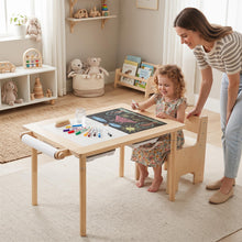 Load image into Gallery viewer, Kids Sensory Table and Chair Set, Activity Table