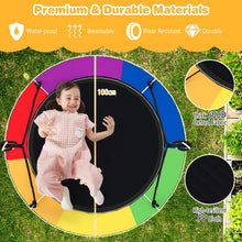 Load image into Gallery viewer, 100cm Round Tree Swings with LED Lights
