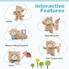 Load image into Gallery viewer, Wooden Doctor Play Set Kids Medical Center with Storage for Boys and Girls 3+ Years Old