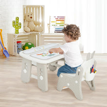 Load image into Gallery viewer, Kids Table and Chair Set, Children Activity Table with Chair