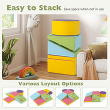 Load image into Gallery viewer, 6 Piece Foam Climbing Toys for Toddlers with PU Leather Cover