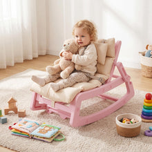 Load image into Gallery viewer, Kids Rocking Chair, Indoor Outdoor Toddlers Rocker with Adjustable Backrest