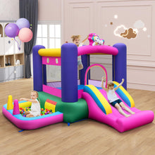 Load image into Gallery viewer, Kids Bouncy Castle, Inflatable Bounce House with Slide, Ball Pit